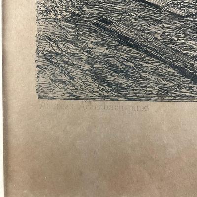 642 Engraving Of The Jewish Quarter In Amsterdam "Das Judenviertal In Amsterdam"