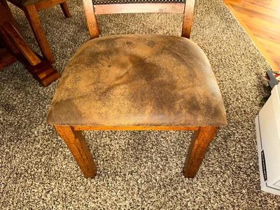 STUNNING MANDARA SOLID WOOD DINING TABLE WITH 10 CHAIRS, EXCELLENT CONDITION!