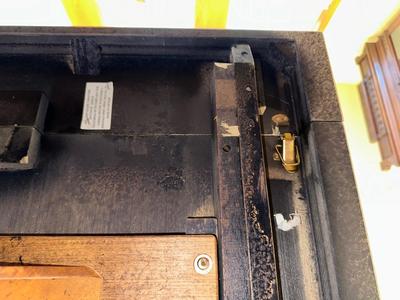 STUNNING MANDARA SOLID WOOD DINING TABLE WITH 10 CHAIRS, EXCELLENT CONDITION!