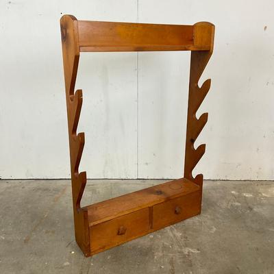 652 Two Drawers Cedar Gun Rack
