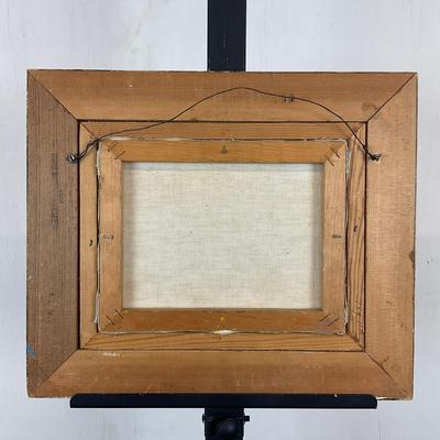 654 Original Oil On Canvas Beach Scene