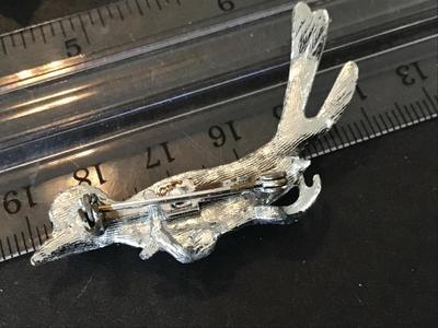 Vintage Road Runner Brooch