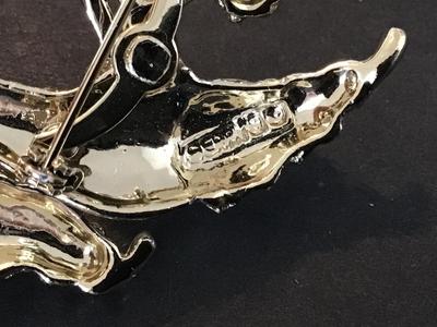 Signed Vintage Brooch