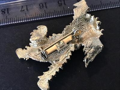 Vintage Fashion Poodle Brooch