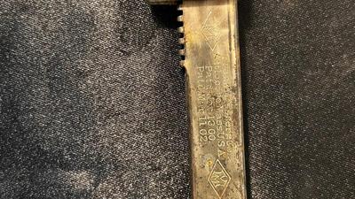 AN ASSORTMENT OF OLD HAND TOOLS