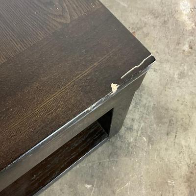 589 Dark Large Brown Coffee Table