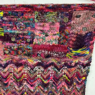 674 Hand Woven Tapestry with Charm Embellishments