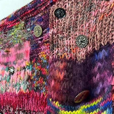 674 Hand Woven Tapestry with Charm Embellishments