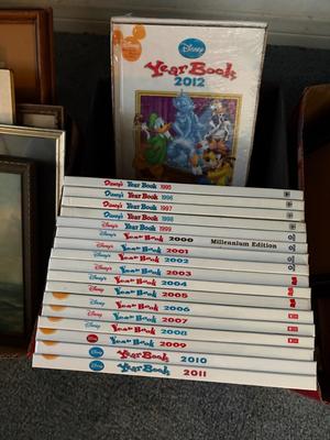 18 Disney yearbooks