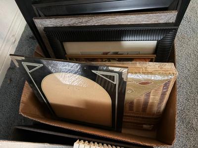 Box of picture frames