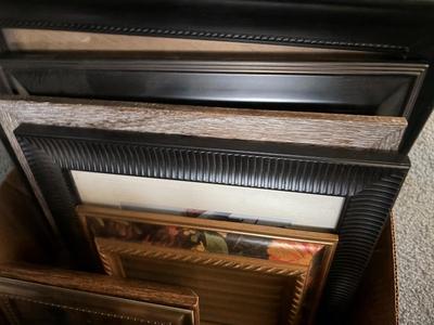 Box of picture frames
