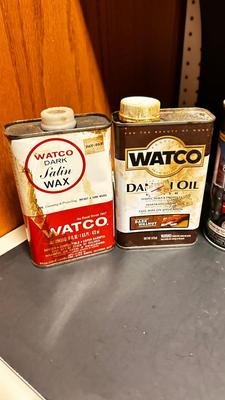 Van Sickle FARM/INDUSTRIAL OIL BASED PAINTS DANISH OIL AND SATIN WAX STAIN