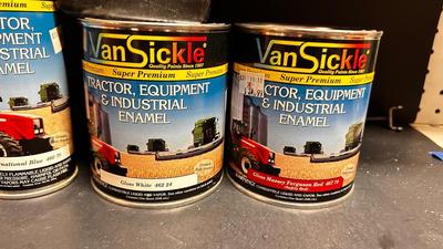 Van Sickle FARM/INDUSTRIAL OIL BASED PAINTS DANISH OIL AND SATIN WAX STAIN