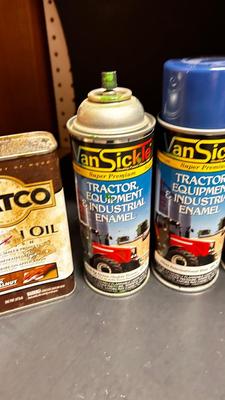 Van Sickle FARM/INDUSTRIAL OIL BASED PAINTS DANISH OIL AND SATIN WAX STAIN