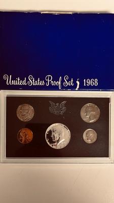 1968 & 1969 UNITED STATES MINT TO PROOF SETS