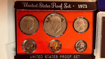 1972 & 1973 UNITED STATES MINT PROOF SETS