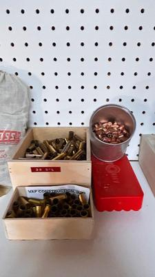 38 SPECIAL BULLETS AND SHELLS FOR RELOADING