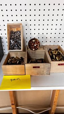9MM, 357, & 40 CALIBER SHELLS AND BULLETS FOR RELOADING