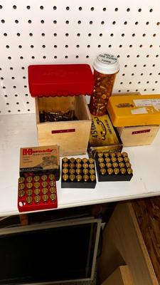 COLT 45 SHELLS AND BULLETS FOR RELOADING