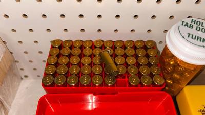 COLT 45 SHELLS AND BULLETS FOR RELOADING