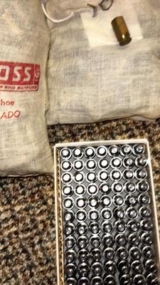 LARGE LOT OF 45 SHELLS AND BULLETS FOR RELOADING