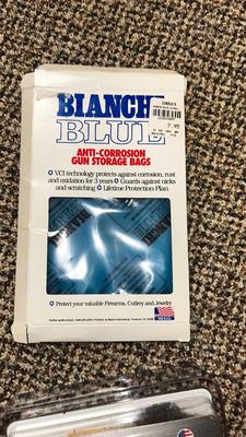 GUN STOCK FINISH KIT, BARREL CLEANING RODS, ANTI CORROSION GUN STORAGE BAGS,GUN SOLVENT, OIL, AND PATCHES FOR CLEANING