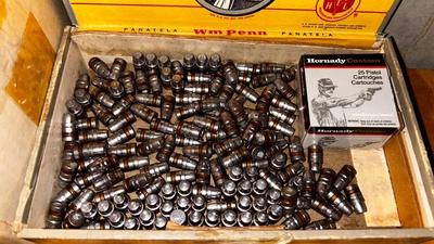 38 SPECIAL SHELLS AND BULLETS FOR RELOADING