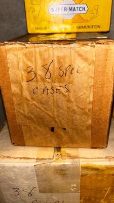 38 SPECIAL SHELLS AND BULLETS FOR RELOADING