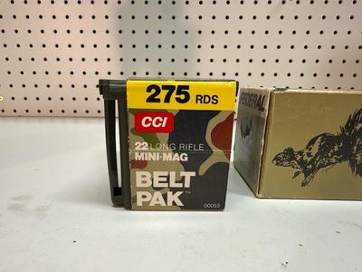 .22 LONG RIFLE AMMO