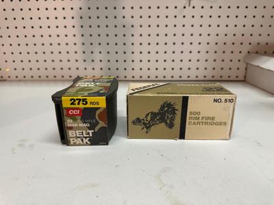 .22 LONG RIFLE AMMO