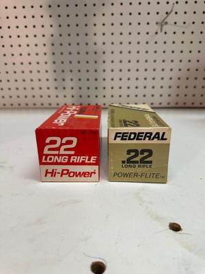 .22 LONG RIFLE AMMO