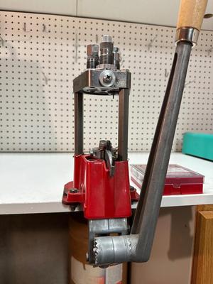 LEE TURRET PRESS, A CARBIDE DIE SET AND MORE