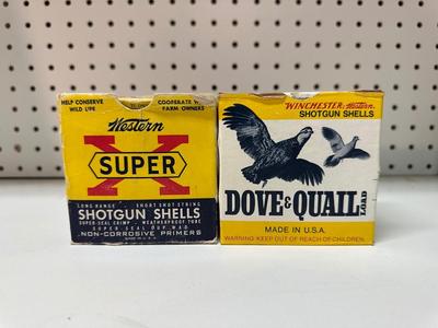 COLLECTIBLE PAPER HULL VARIOUS SHOTGUN AMMO AND 16 GAUGE SHOTGUN AMMO