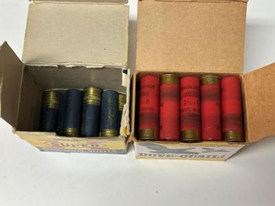 COLLECTIBLE PAPER HULL VARIOUS SHOTGUN AMMO AND 16 GAUGE SHOTGUN AMMO