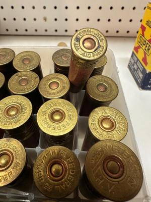 COLLECTIBLE PAPER HULL VARIOUS SHOTGUN AMMO AND 16 GAUGE SHOTGUN AMMO