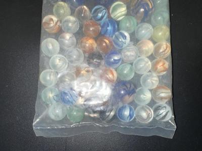 2 PACKAGES OF MARBLES