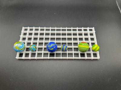 BOULDERS AND MATCHING SMALLER MABLES