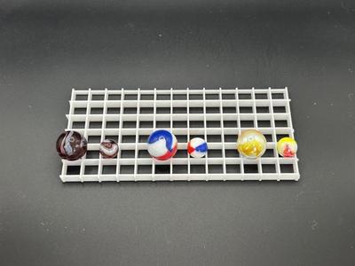 BOULDER MARBLES WITH MATCHING SMALLER MARBLES