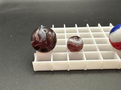 BOULDER MARBLES WITH MATCHING SMALLER MARBLES