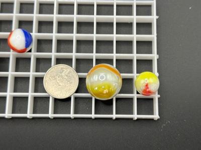 BOULDER MARBLES WITH MATCHING SMALLER MARBLES