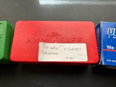 RELOADED 9MM & 38 SPECIAL AMMO