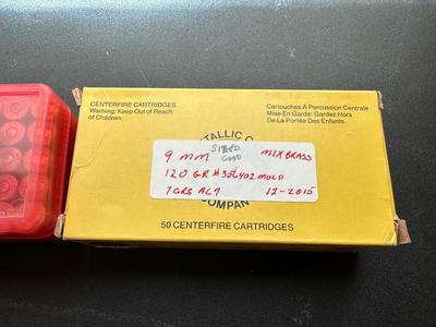 9MM & 38 SPECIAL RELOADED AMMO