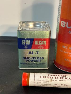 SMOKELESS POWDER AND BULLET LUBRICANT