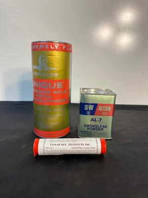 SMOKELESS POWDER AND BULLET LUBRICANT