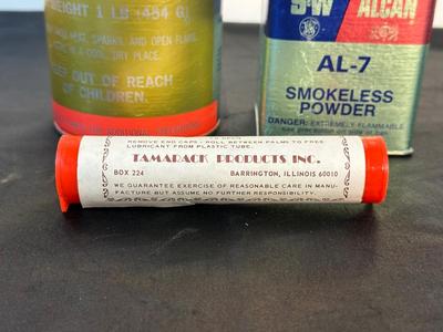 SMOKELESS POWDER AND BULLET LUBRICANT