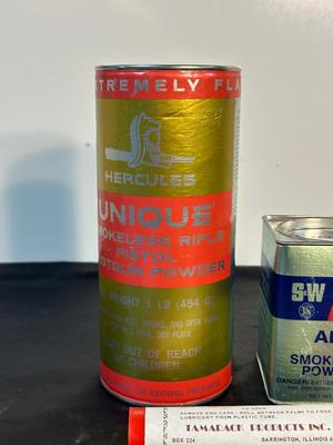 SMOKELESS POWDER AND BULLET LUBRICANT
