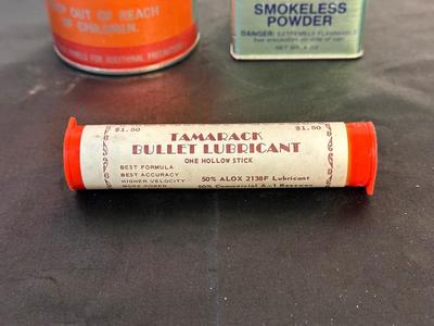 SMOKELESS POWDER AND BULLET LUBRICANT