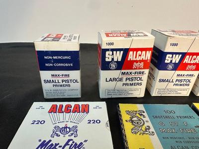 PISTOL AND SHOTSHELL PRIMERS PLUS BULLET LUBRICANT