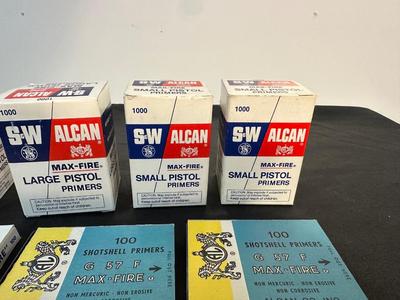 PISTOL AND SHOTSHELL PRIMERS PLUS BULLET LUBRICANT