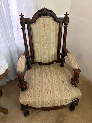Pair of Victorian Arm Chairs